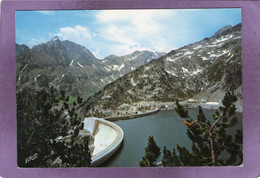 65 Aragnouet Lac Et Barrage Le CAP DE LONG  Et Le Pic  Méchant - Aragnouet