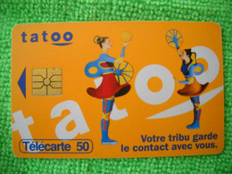 7097 Télécarte Collection TATOO Votre Tribu Garde Le Contact  Téléphone    50u  ( Recto Verso)  Carte Téléphonique - Telefoon