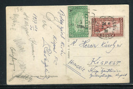 Maroc - Affranchissement De Casablanca Sur Carte Postale De Rabat 1938 - M 137 - Brieven En Documenten