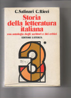 STORIA DELLA LETTERATURA ITALIANA VOLUME TERZO Parte Prima   43 - Histoire, Philosophie Et Géographie