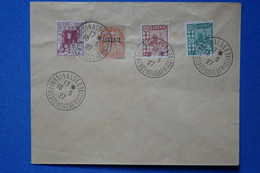 T27 ALGERIE BELLE LETTRE   1927 CONFERENCE D ALGER + AFFRANCHISSEMENT PLAISANT - Lettres & Documents