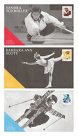 CANADA 2014 Pioneers Of Winter Sports: Set Of 3 First Day Covers CANCELLED - 2011-...