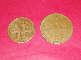 5 CENTIMES DUPUIS 1898 10 CENTIMES 1902  EN B Non Nettoyé - Other & Unclassified