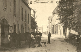 Fouesnant * Débit De Tabac Tabacs , La Forge * Maréchal Ferrant * RARE Photo Archive Villard Quimper + Négatif - Fouesnant