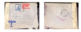 CONGO BELGE Lettre Censurée 1945 - Lettres & Documents