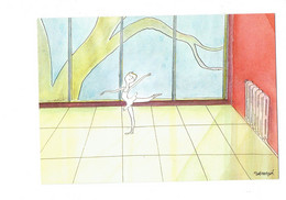 Cpm Illustration SEMPÉ - 2007 - EXTRAIT DE LUXE CALME ET Volupté - Danseuse Radiateur Arbre - Sempé