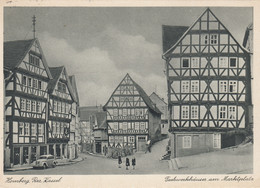 Homberg - Fachwerkhauser Am Marktplatz 1951 - Homberg