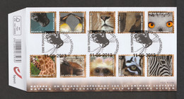 BELGIUM 2013 The Animals Of Antwerp Zoo: First Day Cover CANCELLED - 2011-2014