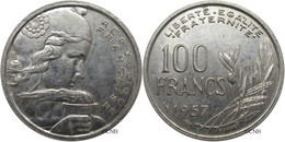 France - IVe République - 100 Francs Cochet 1957 B - SUP/AU55 - Fra3591 - 100 Francs