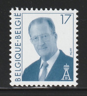 BELGIUM 1996 Definitives / King Albert II BEF17: Single Stamp UM/MNH - 1993-2013 King Albert II (MVTM)