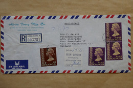 U3 CHINA HONG KONG BELLE LETTRE RECOM.1979 KOWLOON POUR MAASTRICHT NEDERLAND+ AFFRANC. INTERESSANT - Lettres & Documents