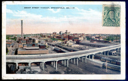 Cpa Du Missouri Springfield , Grant Street Viaduct      AVR21-27 - Springfield – Missouri