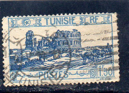 1928 Tunisia - Anfiteatro Di El Jem - Used Stamps