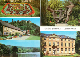 CPSM Greiz-Leninpark-Multivues-Beau Timbre   L670 - Greiz