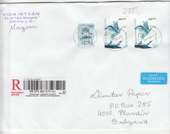 HUNGARY Registered Cover - Lettres & Documents