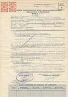 Compleet Formulier 1948 - Belgisch Luxemburgsche  Commissie Vergunningen - 2 X 10Frs. - Documents