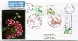 Greetings / Celebration Designs 2021. FDC Tokyo Sent To Andorra , W/arrival Postmark - Covers & Documents