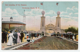 Just Comming Off The Steamer. Rockaway Beach, N.Y. - Long Island