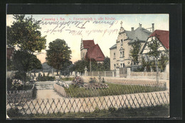 AK Coswig I. Sa., Friesenplatz Und Alte Kirche - Coswig