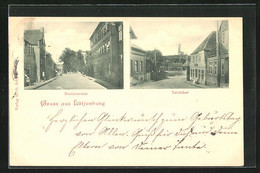 AK Lütjenburg, Niederstrasse, Teichtor - Luetjenburg