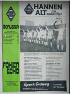 Football Program UEFA Champions League 1976-77 VfL Borussia Monchengladbach Germany - Dynamo Kyev USSR - Libros