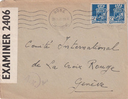 ALGERIE  1943  LETTRE CENSUREE DE BONE - Lettres & Documents