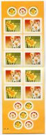 RC 11432 CANADA 2005 FLEURS FLOWRES JONQUILLES DAFFODILS CARNET BOOKLET MNH NEUF ** - Ganze Markenheftchen