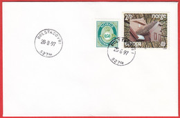 NORWAY - 5274 BOLSTADØYRI (Hordaland County) = Vestland From Jan.1 2020 - Last Day/postoffice Closed On 1997.08.28 - Local Post Stamps