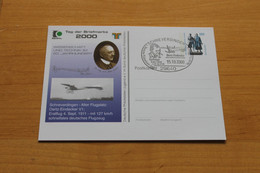 Deutschland; Flugzeug Oertz; Tag Der Briefmarke 2000 Schneverdingen - Postales Privados - Usados