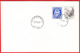 NORWAY - 6890 OPPSTRYN (Sogn & Fj. County)  = Vestland From Jan.1 2020 - Last Day/postoffice Closed On 1997.10.29 - Local Post Stamps