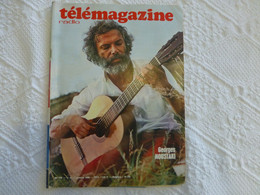 Télémagazine Octobre 1969, Georges Moustaki ; REV04 - Allgemeine Literatur