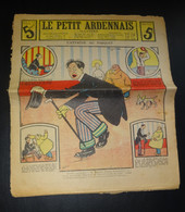 RARE ANCIEN JOURNAL LE PETIT ARDENNAIS ILLUSTRE, 1913, N°37, ILLUSTRATION " L'ATTACHE AU PARQUET ", ARDENNES 08 - Other & Unclassified