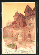 Künstler-AK P. Schmohl: Nürnberg, Auf Der Burg - Schmohl, P.