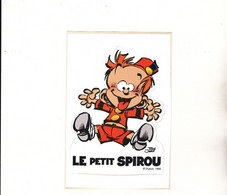 AUTOCOLLANT LE PETIT SPIROU Tome Janry Dupuis 1999 - Stickers