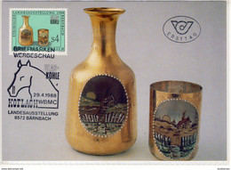 Glas + Kohle Koeflach, Landesausstellung BÄRNBACH,  FDC - Maxi Card, Maximum - Köflach