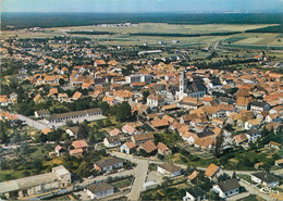 / CPSM FRANCE 68 "Habsheim, Vue Aérienne" - Habsheim