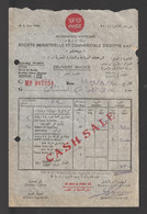 Egypt - 1953 - Vintage Invoice - ( Coca Cola - Delivery Invoice ) - Altri & Non Classificati