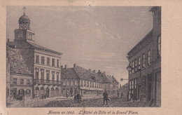 NINOVE  EN1845  L'HOTEL DE VILLE ET LA GRAND'PLACE - Ninove