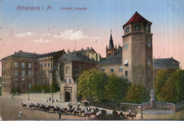 CPA   ALLEMAGNE---KONIGSBERH I. PR. SCHLOSS OSTSEITE---1916 - Ohne Zuordnung