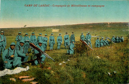 La Cavalerie * Camp Du Larzac * Compagnie De Mitrailleuses En Campagne * Militaires Militaria - La Cavalerie