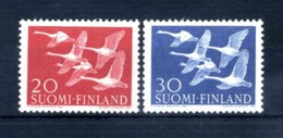1956 FINLANDIA SET MNH ** 445/446 - Unused Stamps
