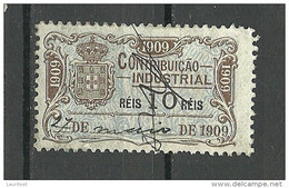 BRAZIL Brazilia 1909 Revenue Tax Contribuicao Industrial O - Service