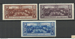 ÄGYPTEN Egypt 1936 Michel 220 - 222 * - Neufs