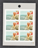 2021 Canada Politics Liberal Party Former Prime Minister John Turner Full Pane Of 6 From Booklet MNH - Volledige Velletjes