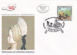 A8189 - LE BONNET D'OR DE LA WACHAU, ERSTTAG 1995  REPUBLIC OESTERREICH USED STAMP ON COVER AUSTRIA - Brieven En Documenten