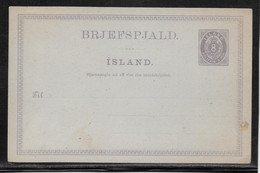 Islande - Entiers Postaux - Postal Stationery