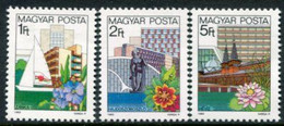 HUNGARY 1983 Holiday Resorts MNH / **.  Michel 3647-49 - Neufs