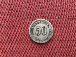 ALLEMAGNE Monnaie De 50 Pfennig 1876 B - 50 Pfennig