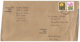 (RR 26) Japan Posted To Australia (during Pandemic COVID-19) 1 Cover - Storia Postale