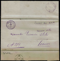 ROMANIA 1894 LETTER SENT IN 2/4/1894 FROM CCRBITA VF!! - Briefe U. Dokumente
